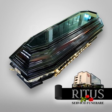 Гроб лакированный S185
